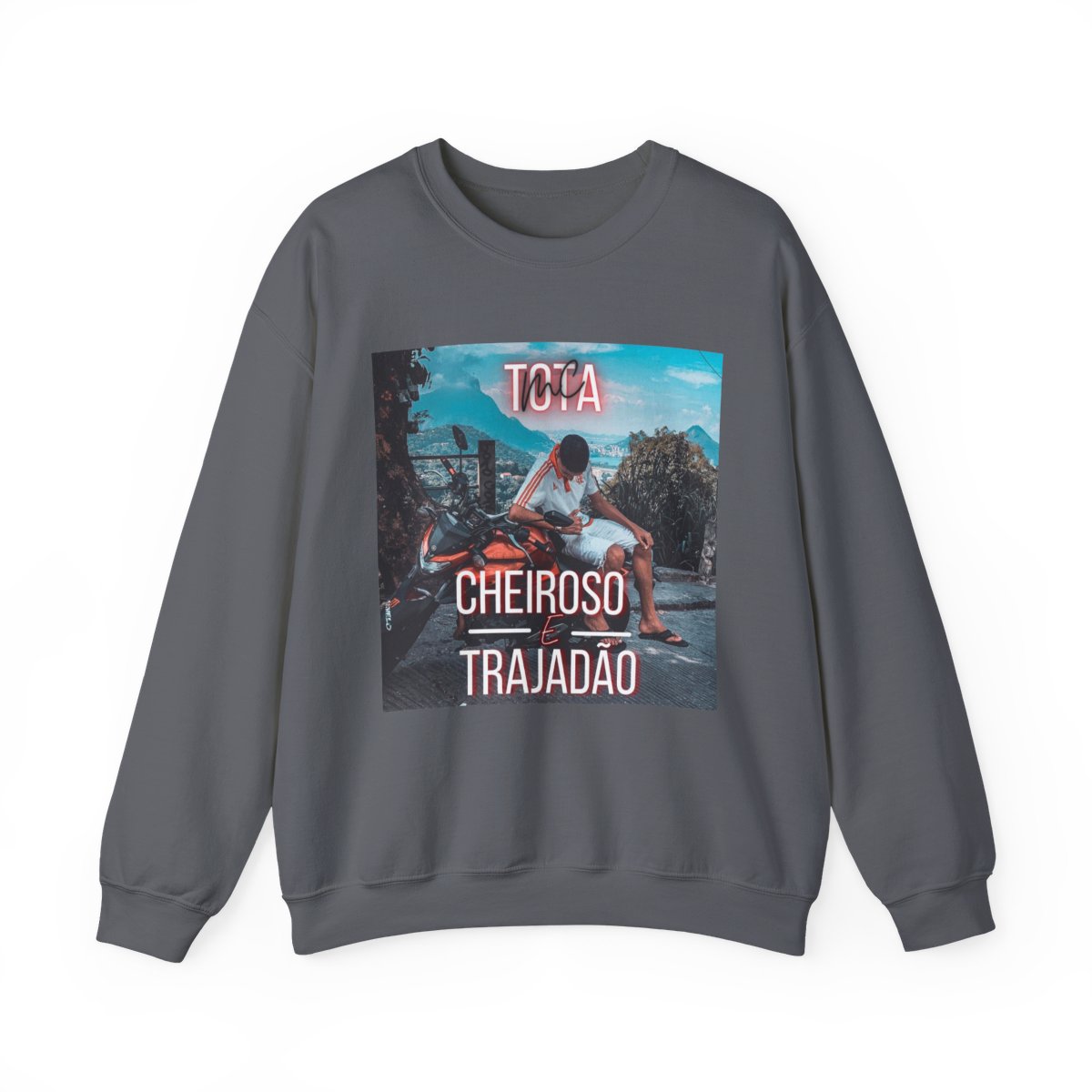 Tota Cheiroso Trajadão Sweatshirt | Vintage Skate Park Graphic | Tota Mc - alternate angle 5, merchandise