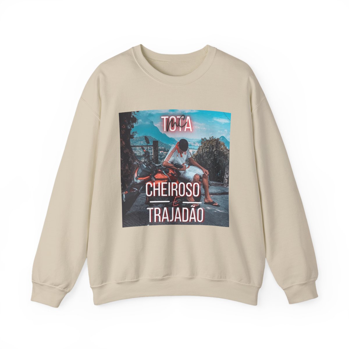 Tota Cheiroso Trajadão Sweatshirt | Vintage Skate Park Graphic | Tota Mc - alternate angle 4, merchandise