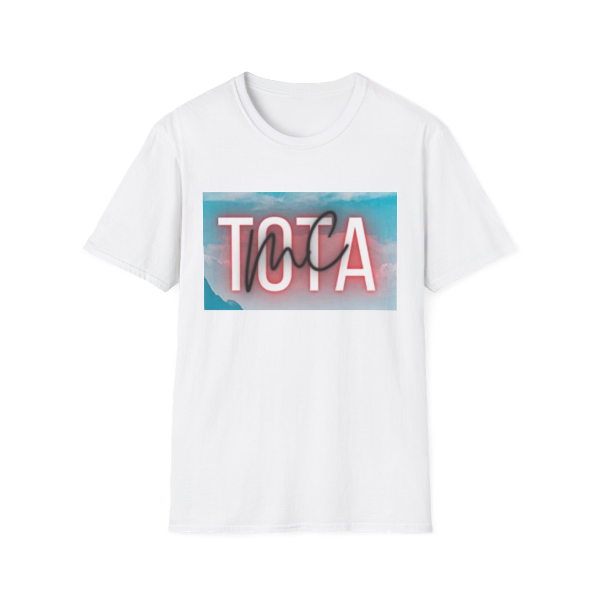 TOCA logo T-Shirt | colorful gradient script overlay | Tota Mc - Official T-Shirts merchandise